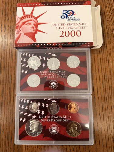 2000 silver mint issued - 2000-s,