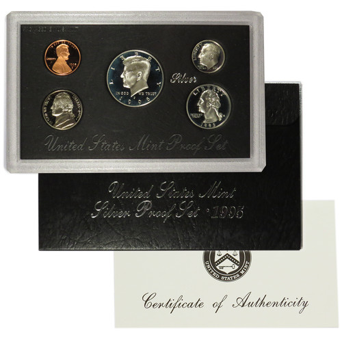 1995 silver proof - u.s.,