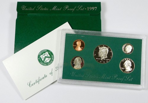1997 mint proof set - u.s.,