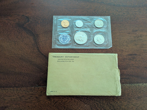 1957 mint silver - 1957,