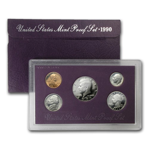 1990 proof set - proof,