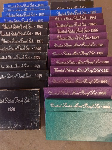 Proof sets coins lot - sets,