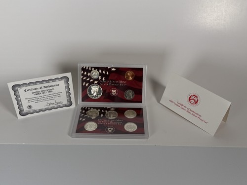 1999 2001 silver - u.s., proof