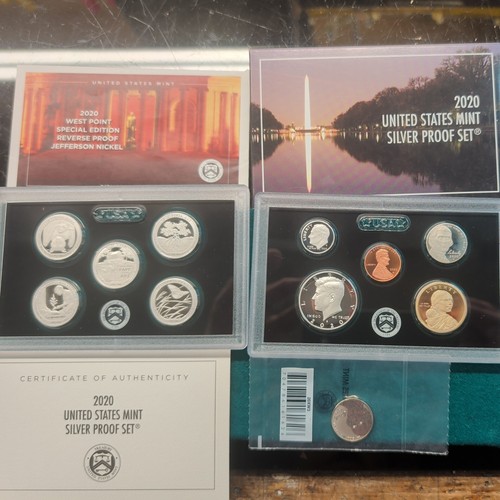 2020 mint silver proof - u.s.,
