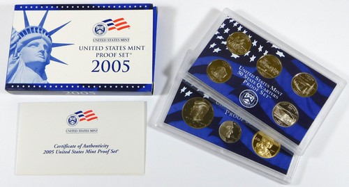 2005 mint proof - proof, set