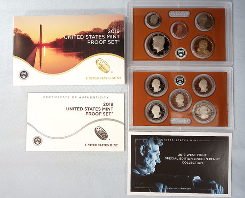 2019 united states - states, mint