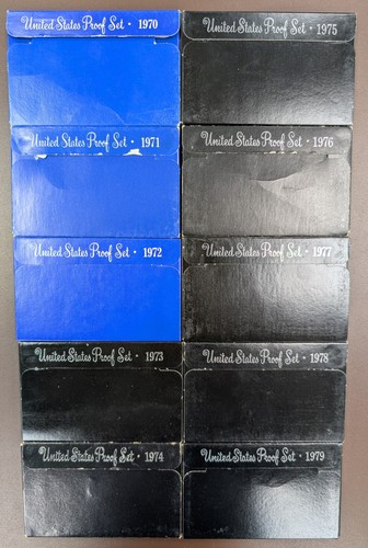 1970 1979 mint - mint, sets