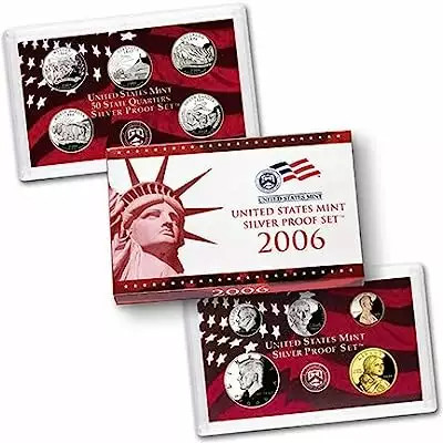 2006 proof silver - proof, set-