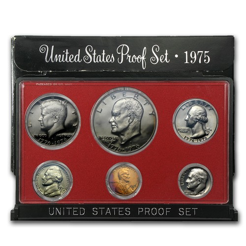 1975 proof set - 1975-s,