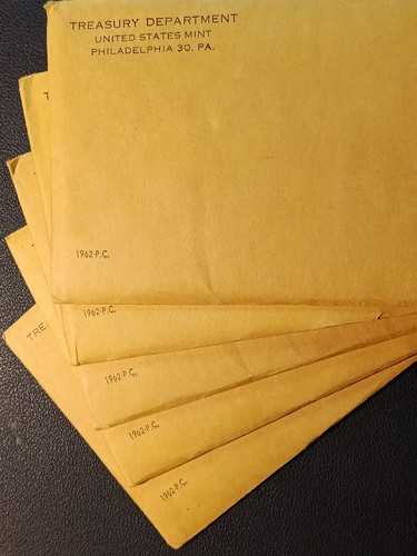 Unopened proof 1962 - 1,