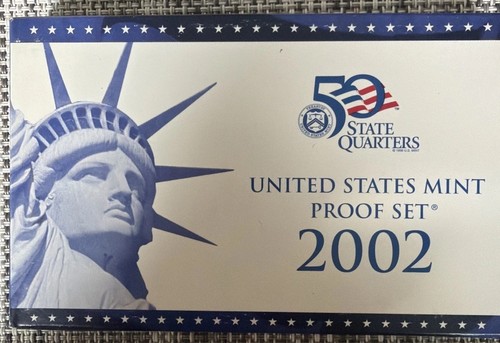 Mint 2002 proof set 10 - us,